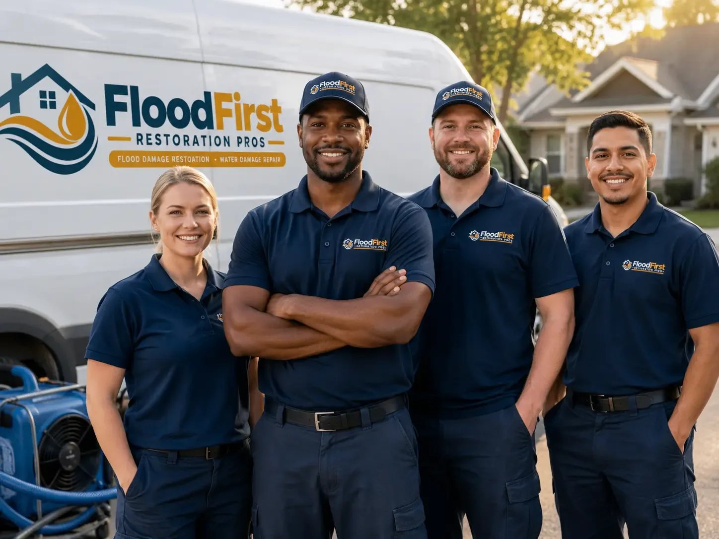 Flood Damage Restoration company in Maple Springs, NY
